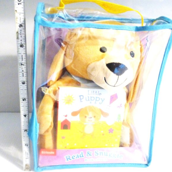 Kidsbooks READ & SNUGGLE Plush & Book 6+ Months Little Puppy Amy Carluright - Picture 3 of 6
